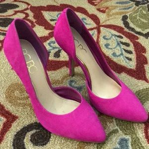 BCBG Paris Jaze Suede D’Orsay Pump